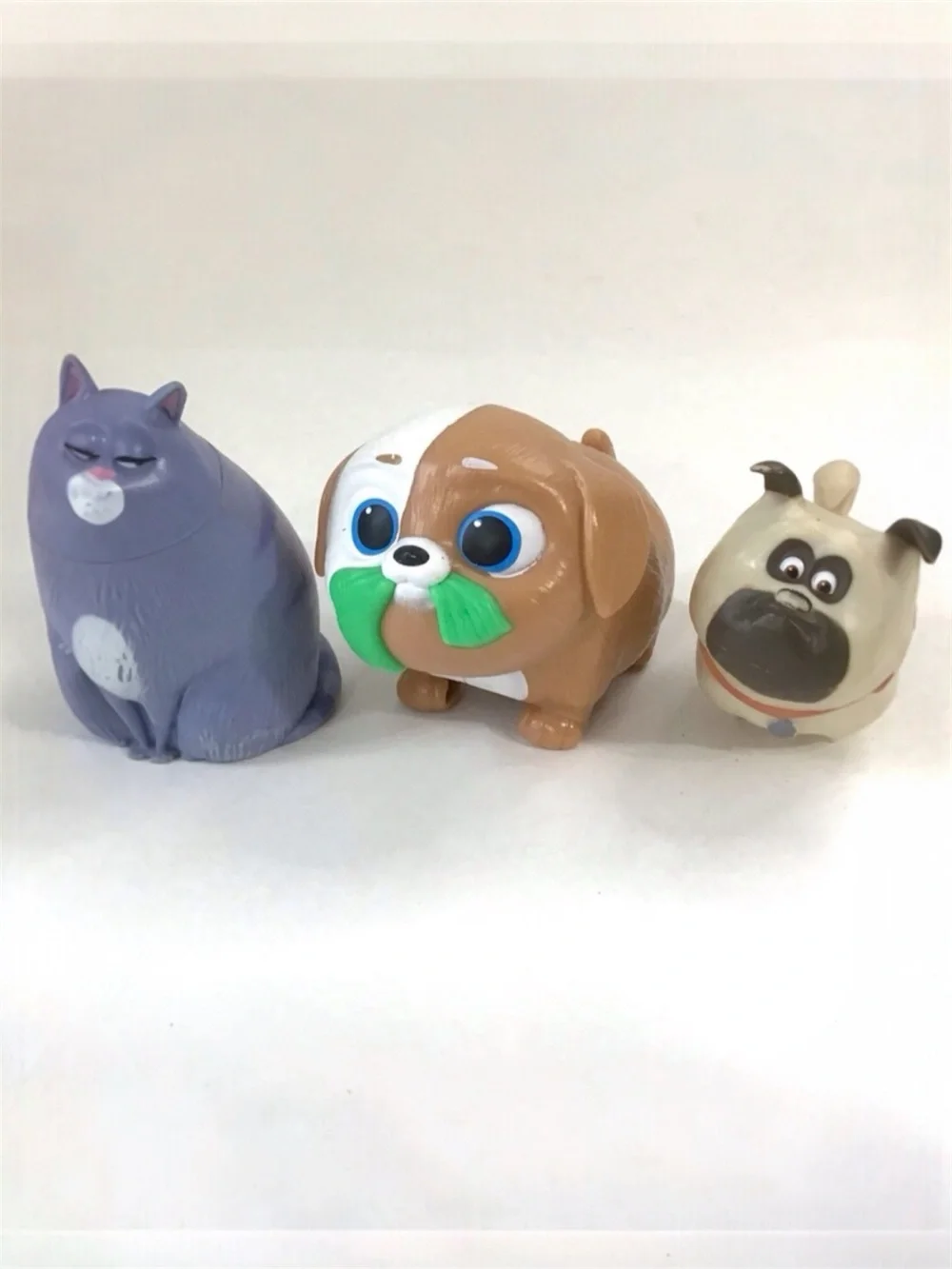 The Secret Life Of Pets Lot Of 3 Figures Chloe Pickles Mel Universal Studios